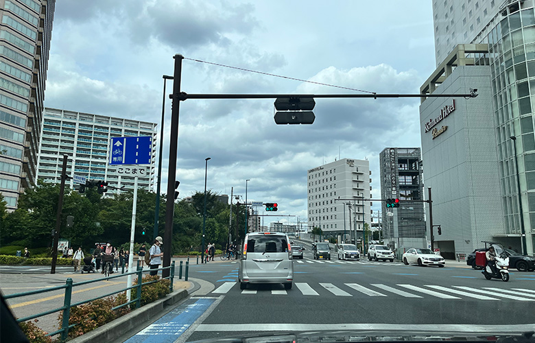 中原消防署前交差点