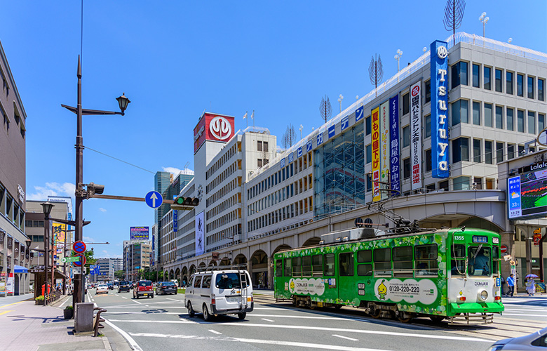 路面電車と車